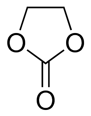 Ethylene carbonate, anhydrous - CAS:96-49-1 - 1,3-Dioxolan-2-one, 2-Dioxolanone, 2-Oxo-1,3-dioxolane, Ethylene glycol carbonate, Glycol carbonate